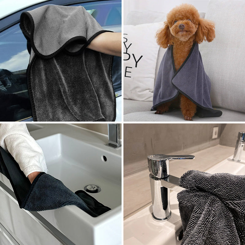 Shiny Bath™ XL Drying Towel